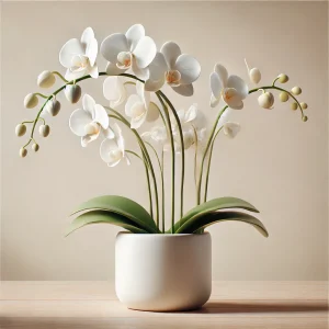 Orquídea Blanca Pura